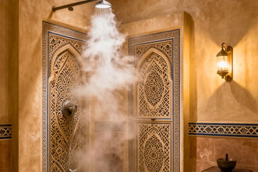 Soin de purification par l’eau - orient